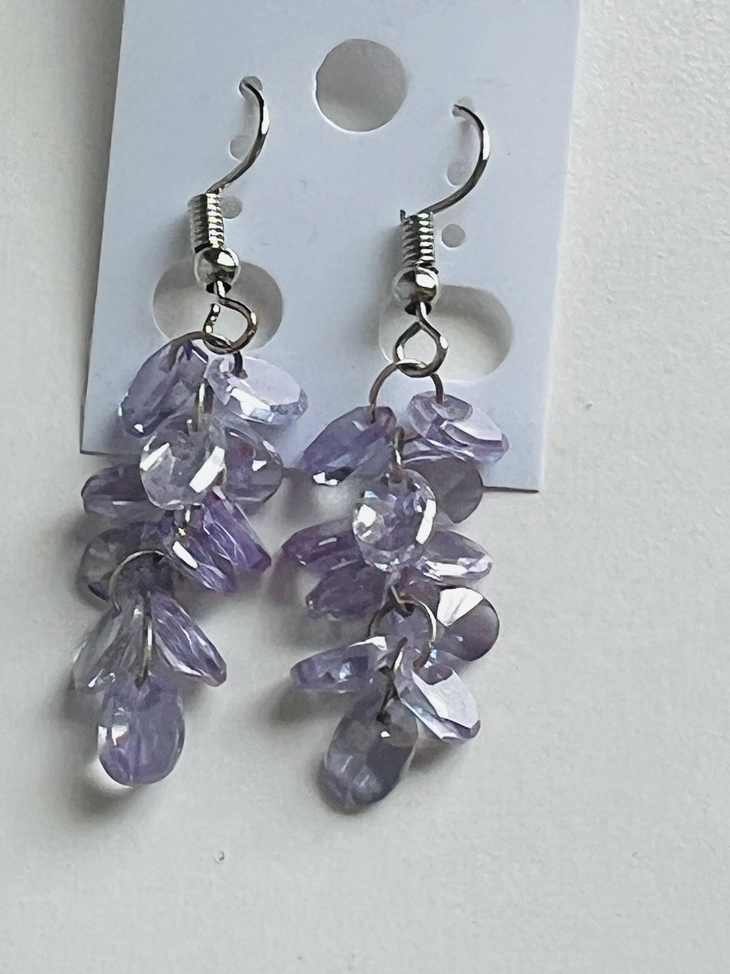 Handmade, unique design, Swarovski crystal earrings