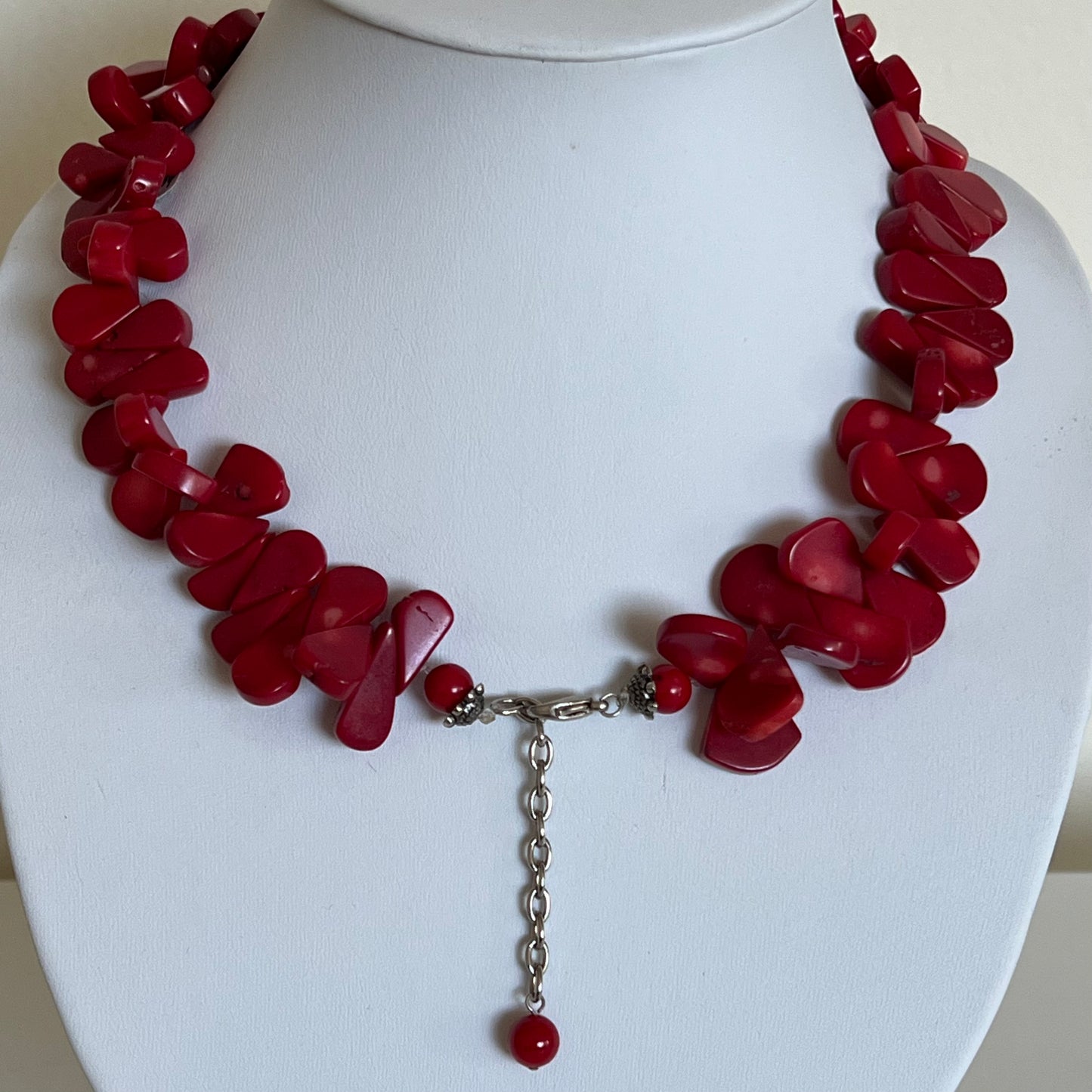 Unique style natural, coral necklace